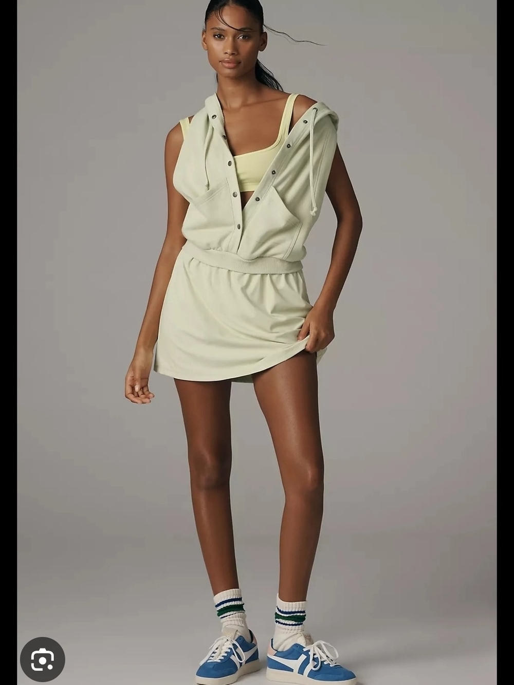 Anthropologie ○ Daily Practice ○ Leaflet Twofer Mini Dress